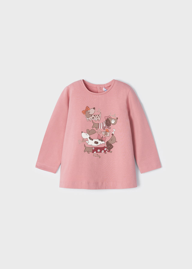 Camiseta m/l Rubor 24 Meses M2098