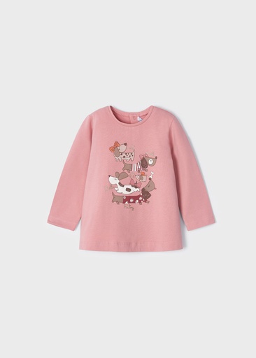 [JLT0166] Camiseta m/l Rubor 24 Meses M2098