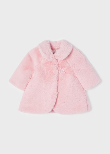[JLT0343] Abrigo pelo Rosa Baby 12 Meses M2405