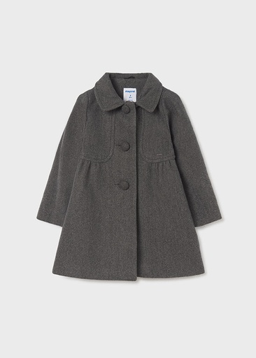 [JLT1226] Abrigo muflon Titanio Vi 04 Años M4482